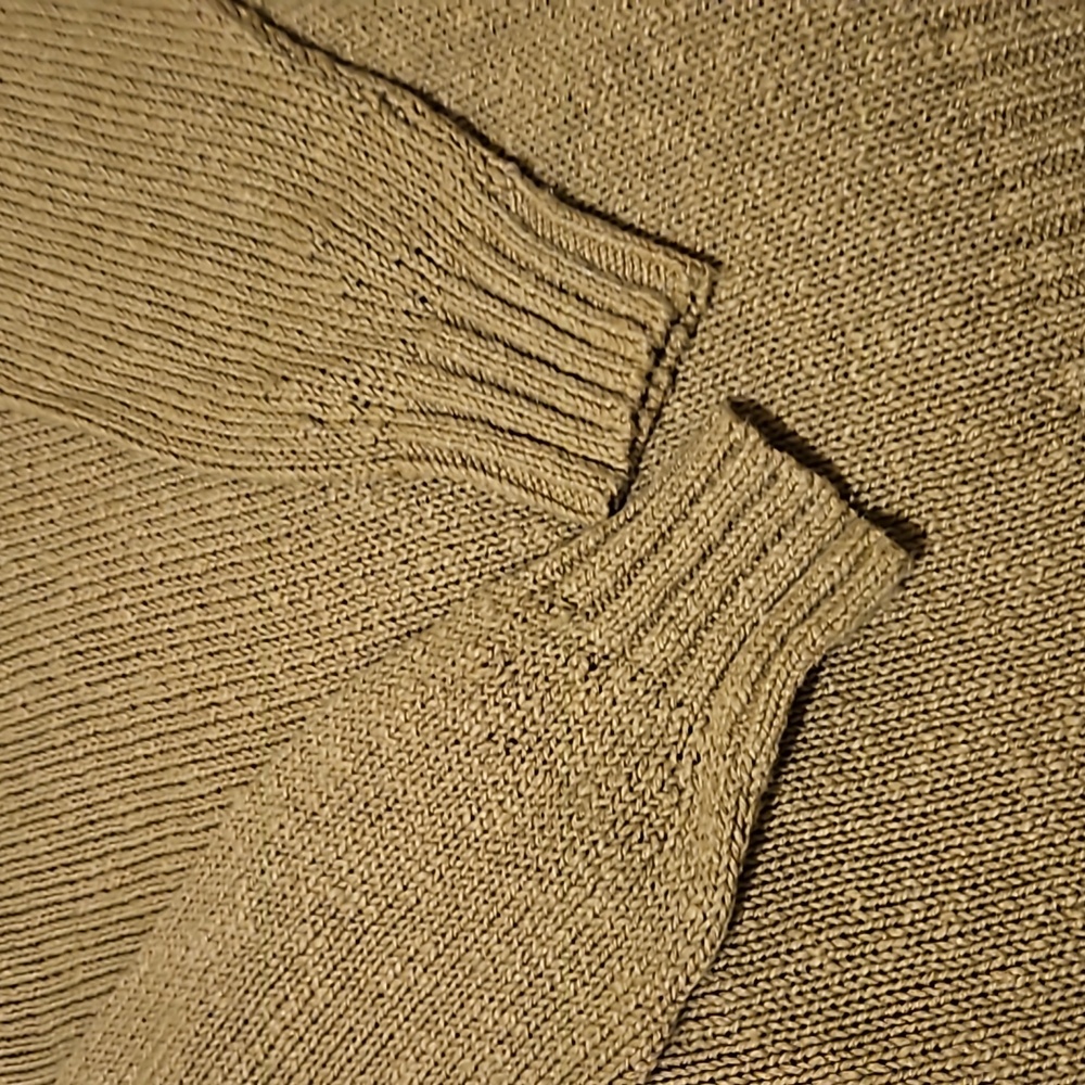 Jenni Kayne Cruise Cocoon Crewneck Sweater Safari Tan Small/Med Oversized! EUC! - Picture 10 of 12